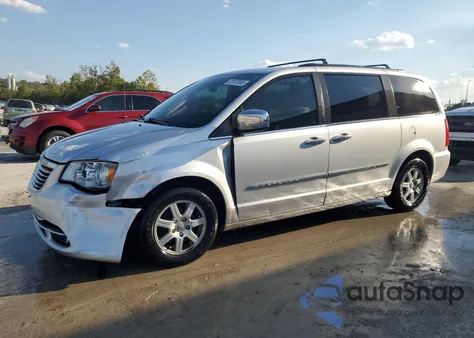 2012 Chrysler Town & Country Touring из США, поврежденный, VIN 2C4RC1BG7CR170574